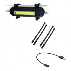 Clean Motion Atomic Hotdog Bicycle Headlight/Tail Light Set - B00OBUTHGS